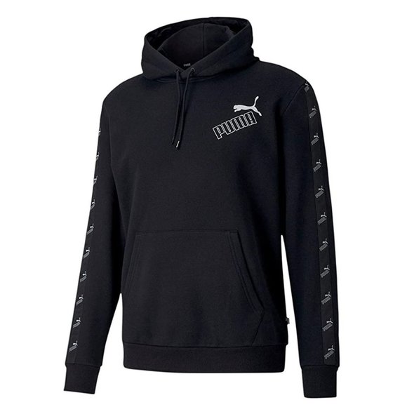 PUMA Mens Amplified Fleece Hoodie - Picture 2 of 5